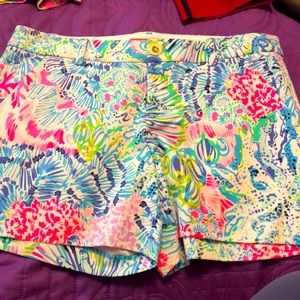 Lilly Pulitzer 5 Inch Knit Shorts Size 8